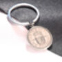 1965 60th Birthday One Shilling Coin Keyring, thumbnail 2 of 3