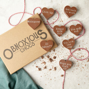 Obnoxious Chocs… Cheeky Get Well Chocolate Gift, 3 of 9