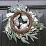 Cotton Forest Giant Christmas Wreath, thumbnail 5 of 6