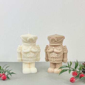 Large Christmas Nutcracker Candle And Christmas Decor, 10 of 12