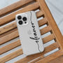 Personalised Name Clear Phone Case, thumbnail 3 of 8