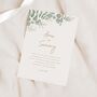 Eucalyptus Wedding Invitations, thumbnail 1 of 4