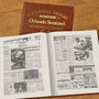 Jacksonville Jaguars Personalised Nfl American Football Gift Newspaper History Book, thumbnail 12 of 12