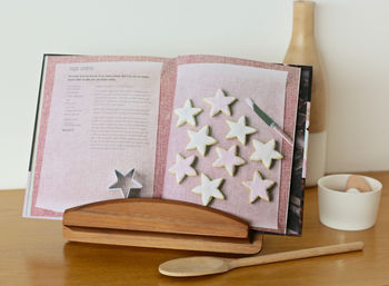 Personalised Recipe Cook Book Stand, 5 of 7