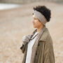 Fair Trade Luxury Soft Fine Knit Merino Ladies Gloves, thumbnail 7 of 12