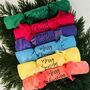 Bright Fabric Personalised Christmas Crackers, thumbnail 1 of 5