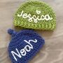 Personalised Handmade Baby Hat, thumbnail 1 of 7