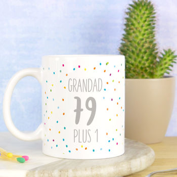 Personalised 80th Birthday Mug, 2 of 3