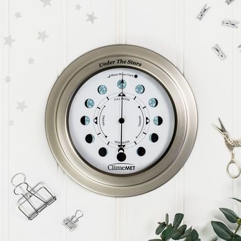 Customisable Moon Phase Clock, 4 of 9