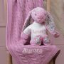 Personalised Pink Blossom Toffee Moon Blanket Gift Set, thumbnail 1 of 5