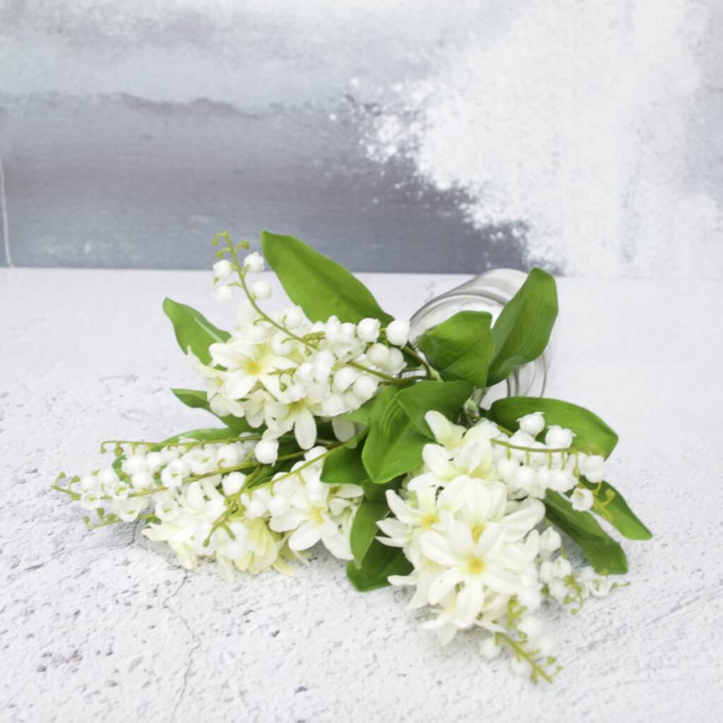 Lily Of The Valley And Hyacinth Bouquet Artificial By Abigail Bryans