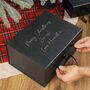 Personalised Luxury Extra Deep A4 Black Gift Box, thumbnail 1 of 6