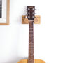 Wall Mounted Solid Oak Guitar And Plectrum Stand, thumbnail 3 of 11