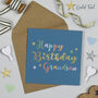 Superstar Grandson Birthday Card, thumbnail 1 of 2