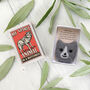 Wool Felt Wolf Spirit Animal Gift In A Matchbox, thumbnail 1 of 7
