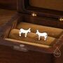 Sterling Silver Donkey Stud Earrings, thumbnail 1 of 11