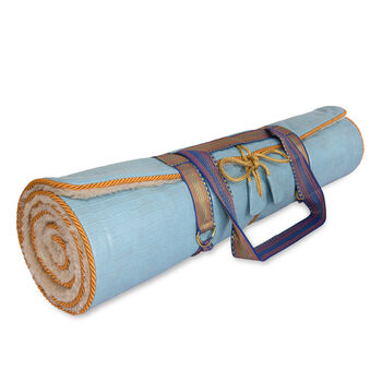 Holistic Silk Yoga Rug Mat, 5 of 5
