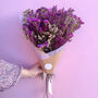 Purple Wildflower Arrangement With Statice, thumbnail 2 of 11