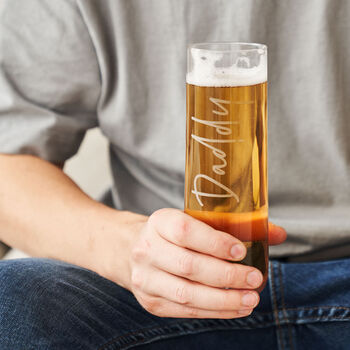 Personalised Beer Glass, 3 of 6