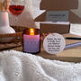 Personalised Last Day Of Chemo Candle Gift Set, thumbnail 3 of 7