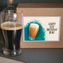 21st Birthday Bow Tie Beer Glass, thumbnail 4 of 8