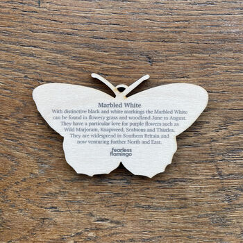 Butterfly Five Piece Wooden Decoration Gift Set, 6 of 12
