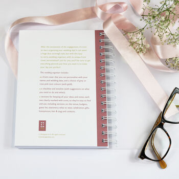 Personalised Floral Wedding Planner Handbook, 9 of 9