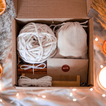 Make Your Own Christmas Decorations Macrame Craft Kit, 2 of 9