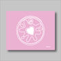 Custard Cream, Jammie Dodger, Bourbon And Digestive Biscuits Set Of Four Pink Prints, thumbnail 3 of 10