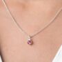 Tourmaline Necklace, October Birthstone, thumbnail 1 of 8