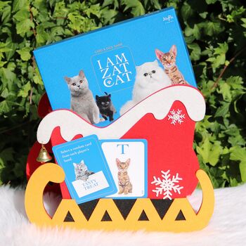 I Am Zat Cat ~ Gift For Cat Lovers Of All Ages / Game About Cats / Cat Themed Gift / Fun Game For Christmas Eve Box, 5 of 9