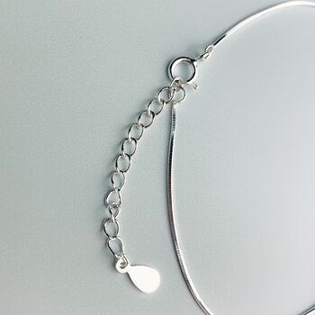 Sterling Silver Sliding Bead Bracelet, 2 of 4