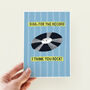 Funny Think You Rock Father's Day Card, thumbnail 1 of 4