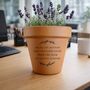 Personalised Plant Pot Thank You Gifts, thumbnail 4 of 8