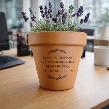 Personalised Plant Pot Thank You Gifts, 4 of 8