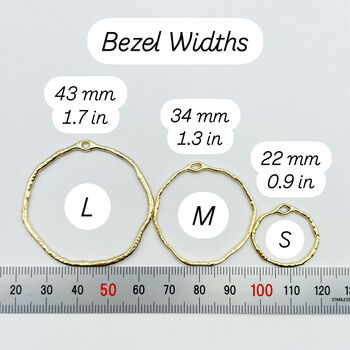 Statement Disco Earrings With Gold Glitter, 8 of 12