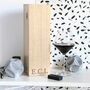 Personalised Monogram Wine Box, thumbnail 3 of 7
