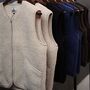 Wool Fleece Coldbreaker Vest In Beige, Ivory Or Light Grey, thumbnail 5 of 6