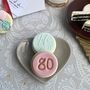 Life Begins At…Milestone Birthday Coated Oreo Twin Gift, thumbnail 6 of 7