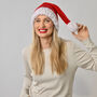 Adults Santa Hat Easy Knitting Kit, thumbnail 3 of 10