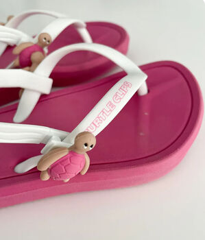 Explorers Toddlers Turtle Clips Flip Flops, 7 of 9