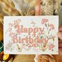 Grows Into Wildflowers Birthday Card Recycled, thumbnail 1 of 2