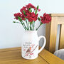 Personalised Robin Memorial Flower Vase, thumbnail 7 of 8