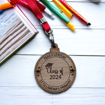 Personalised Class Of 2024 Year Six Leavers Medal, 2 of 3