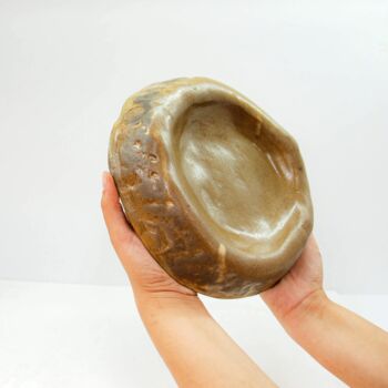 Hic Ceramics Handmade Round Double Sided Serving Piece, 3 of 7
