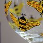 Bumblebee Hand Painted Gin Glass, thumbnail 5 of 9