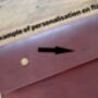Personalised A5 Chocolate Brown Leather Travel Wallet, thumbnail 3 of 9