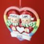 Personalised Selfie Couple Christmas Decoration, thumbnail 4 of 7