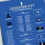 Leicester City 2020–21 Fa Cup Winning Poster, thumbnail 2 of 2