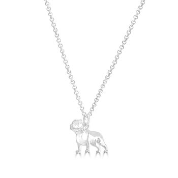 Personalised Pit Bull Sterling Silver Necklace, 4 of 11